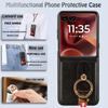 For Motorola Razr 60 Ultra 5G Case Wristband Kickstand Leather + PC + TPU Phone Cover with Bottle Opener
