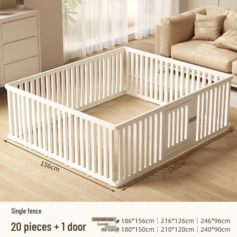 Indoor Dog Safety Barrier - Pet Fence & Anti-Escape Cage for Small Dogs