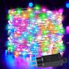 10M 20M 30M LED Copper Wire String Fairy Light Waterproof Indoor Outdoor Christmas Festival Decoration Light
