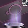 For iPhone 16 Pro Max Case Compatible with MagSafe PC+TPU Ring Kickstand Cell Phone Cover