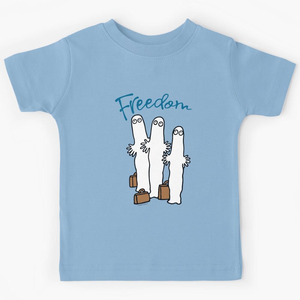 Moomin The Hattifatteners Freedom Kids T-Shirt 150