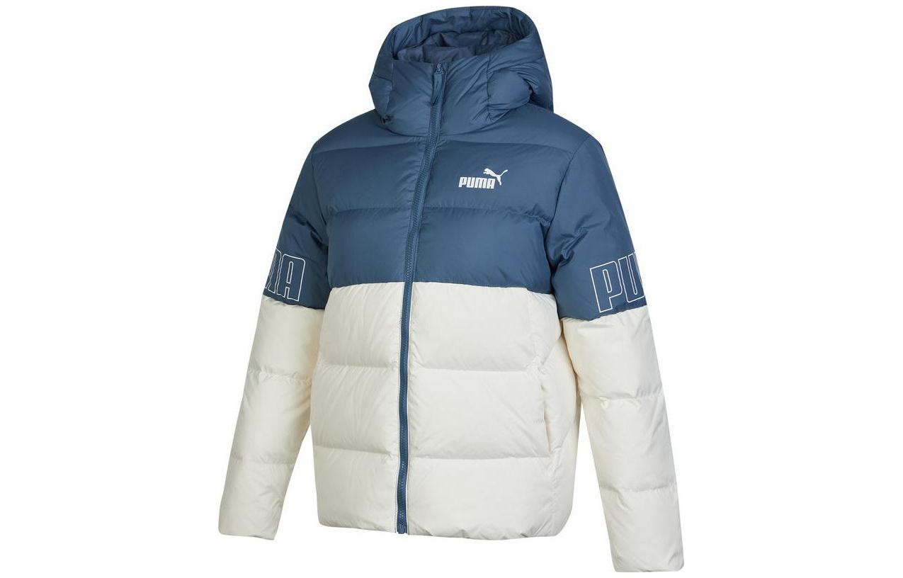 PUMA Down Jacket Women s Blue White 676031-18 S