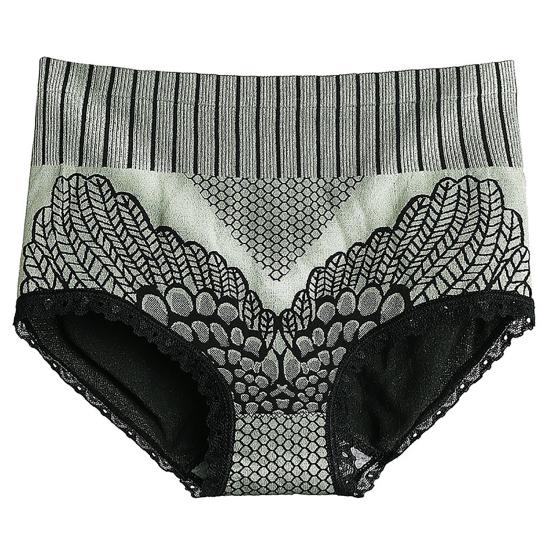 Slip Vita Alta Solleva Glutei Poliestere Grafene Mutandine da Donna