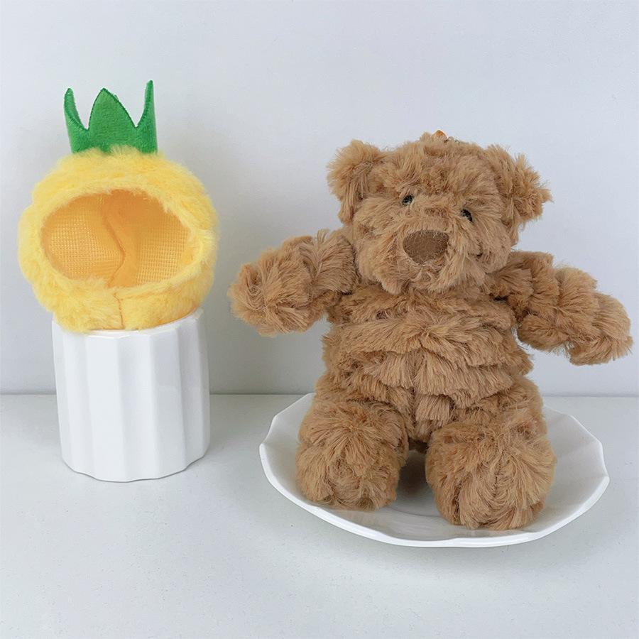 Cute Cute Basai Bear Pendant Plush Toy Doll Bear Bag Hanging Decoration Keychain Doll Doll