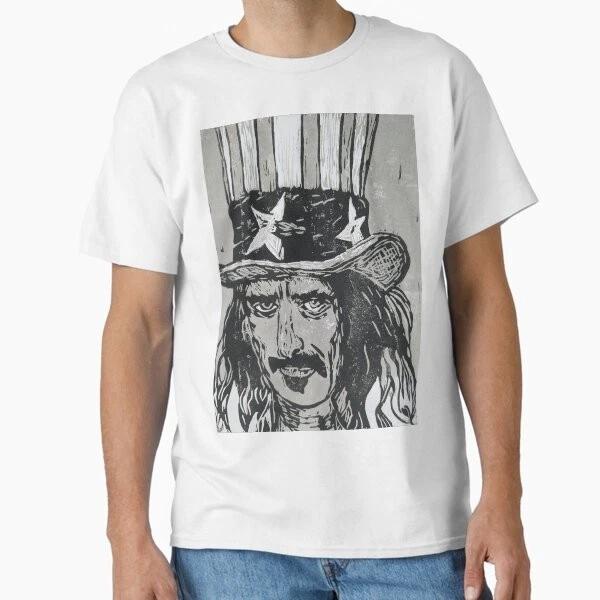 Frank Zappa Classic TShirt Made In UsaAus TShirt S2xl S