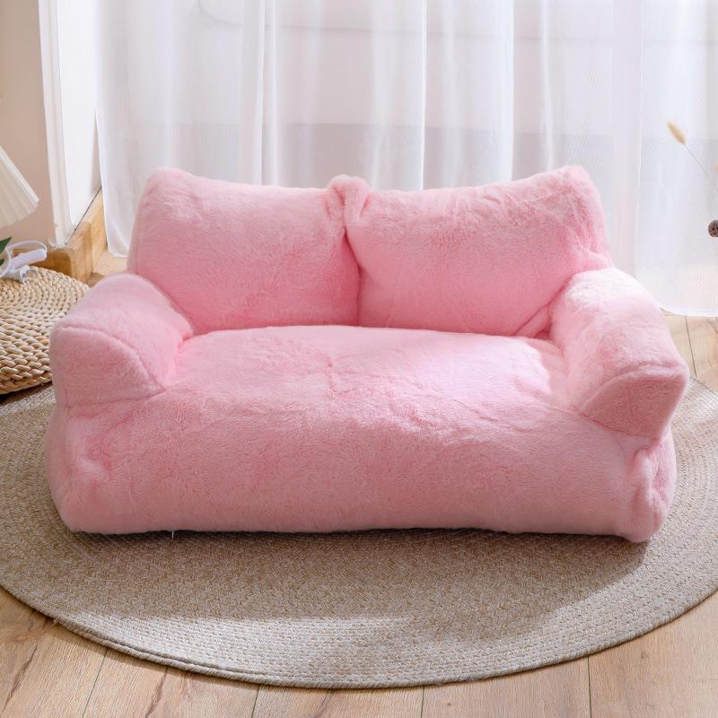 Cat Sofa Winter Dog House Cats Kennel Pet  Accessories Cat Bed Cat Supplies Detachable Dog House
