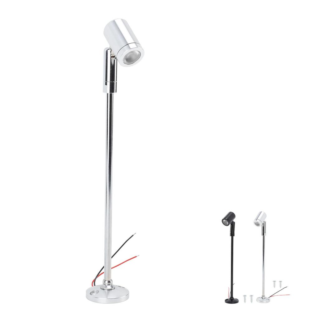 LED Jewelry Showcase Spotlights Bright Modern Standing DC12V Mini Jewelry Showcase Display Light Aluminum for Cosmetic Counter