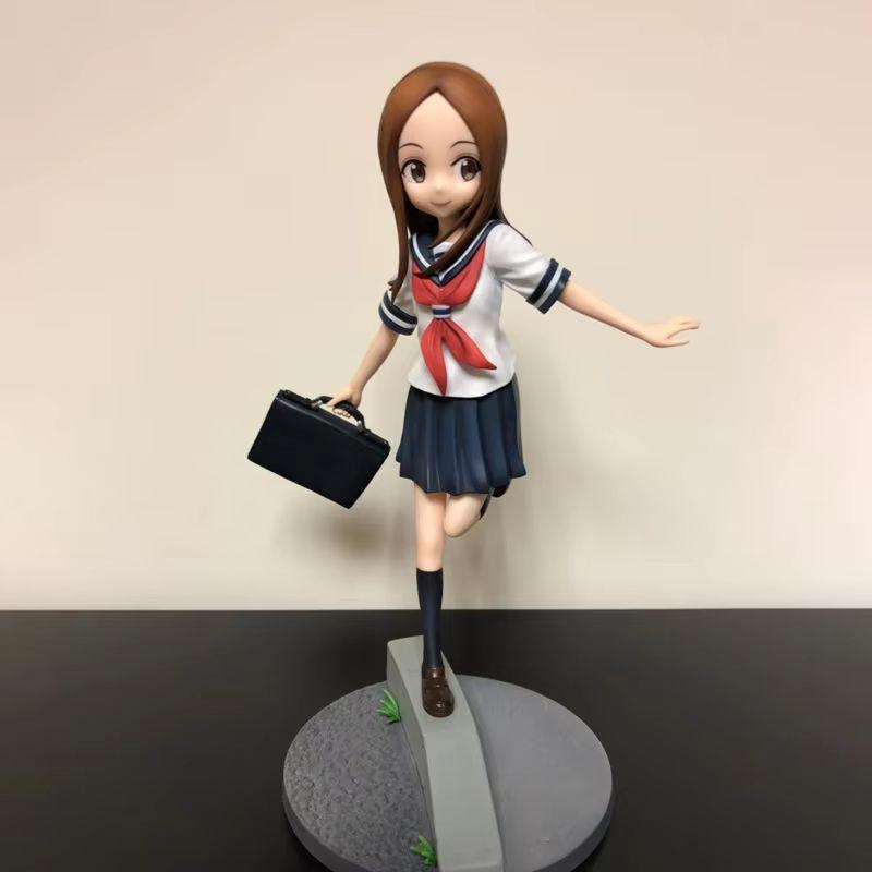 New Teasing Master Takagi-San Takagi On The Way Home Anime Girl Figure - 20Cm Model Statue, Collection Desktop Decoration