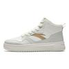 Anta Casual Versatile Comfortable High-Top Sneakers Men Sneakers White Gray 912448002Q-2