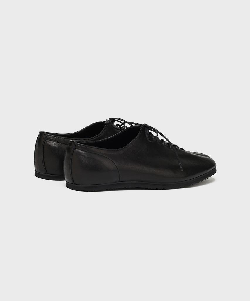 Firenze Atelier [Vibram] Full Vegetable Line Detail Derby 5900 [Sheep Black]