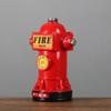 Idranti Antincendio Retro Stile Americano Ornamenti Artigianato in Resina Creatività Salvadanaio Decorazione Desktop Casa Bar Ristorante Regalo