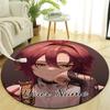 Personalized Genshin Impact Round Chair Office Rug - Perfect for Mat, Office Chair & More - Ideal Gift for Birthdays and Holidays