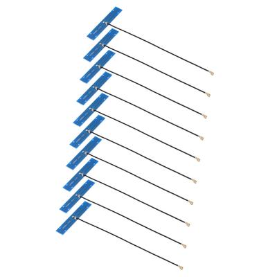 10Pcs Internal Antenna T Type 2.4G 5.8G Double Frequency WIFI High Gain Signal Stabilization PCB Antenna