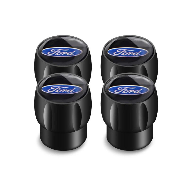 Samolepka na auto 4 ks Krytka ventilku pneumatiky auta Kryt pneumatiky pro Ford Focus 2 3 Mondeo Explorer Escape Edge Fusion Transit F150 Fiesta Range A