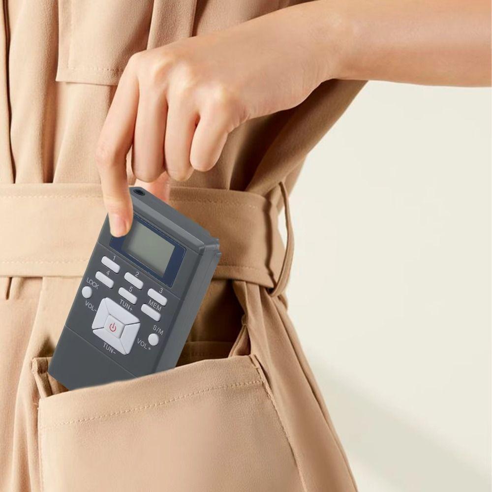 FM (Frequency Modulation) Digital FM Radio Audio AF Music Player FM Radio Receiver  For The Aged