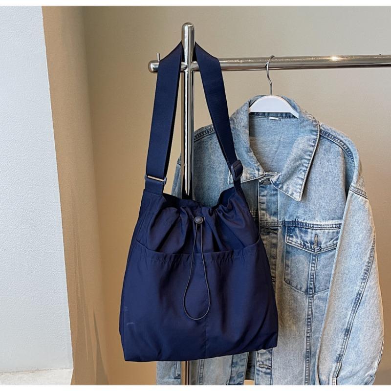 New Casual Large-capacity Bag New Cloth Bag Shoulder Bag Fashion Versatile Messenger Bag Bucket Bag