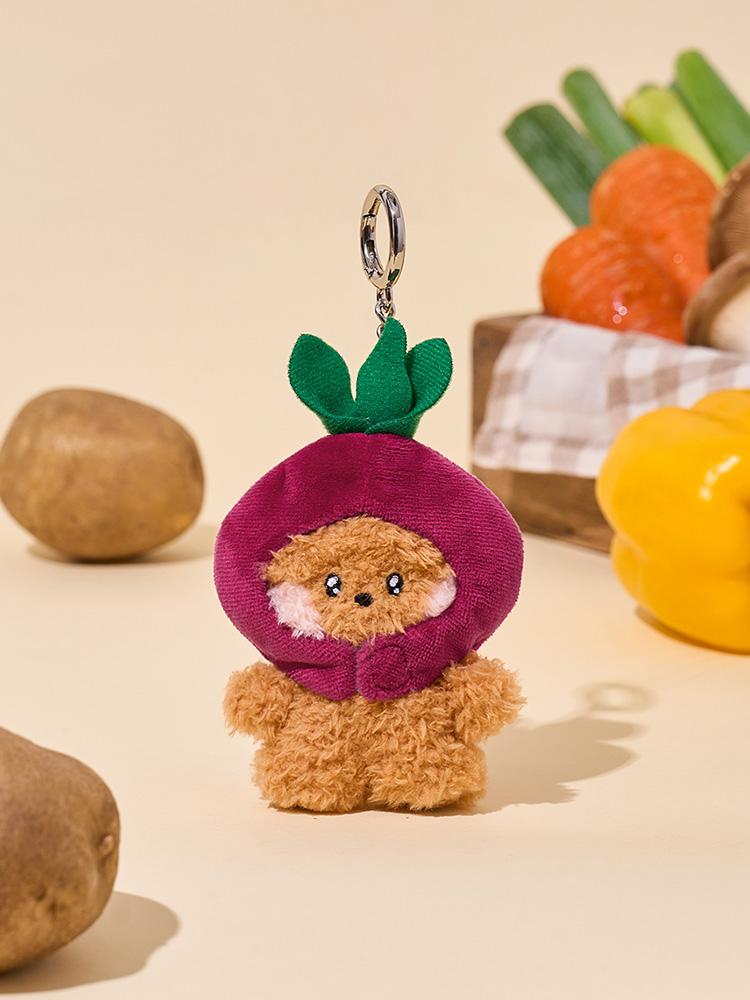 Line Friends Minini Farm Jjokkonie Mini Plush Keyring