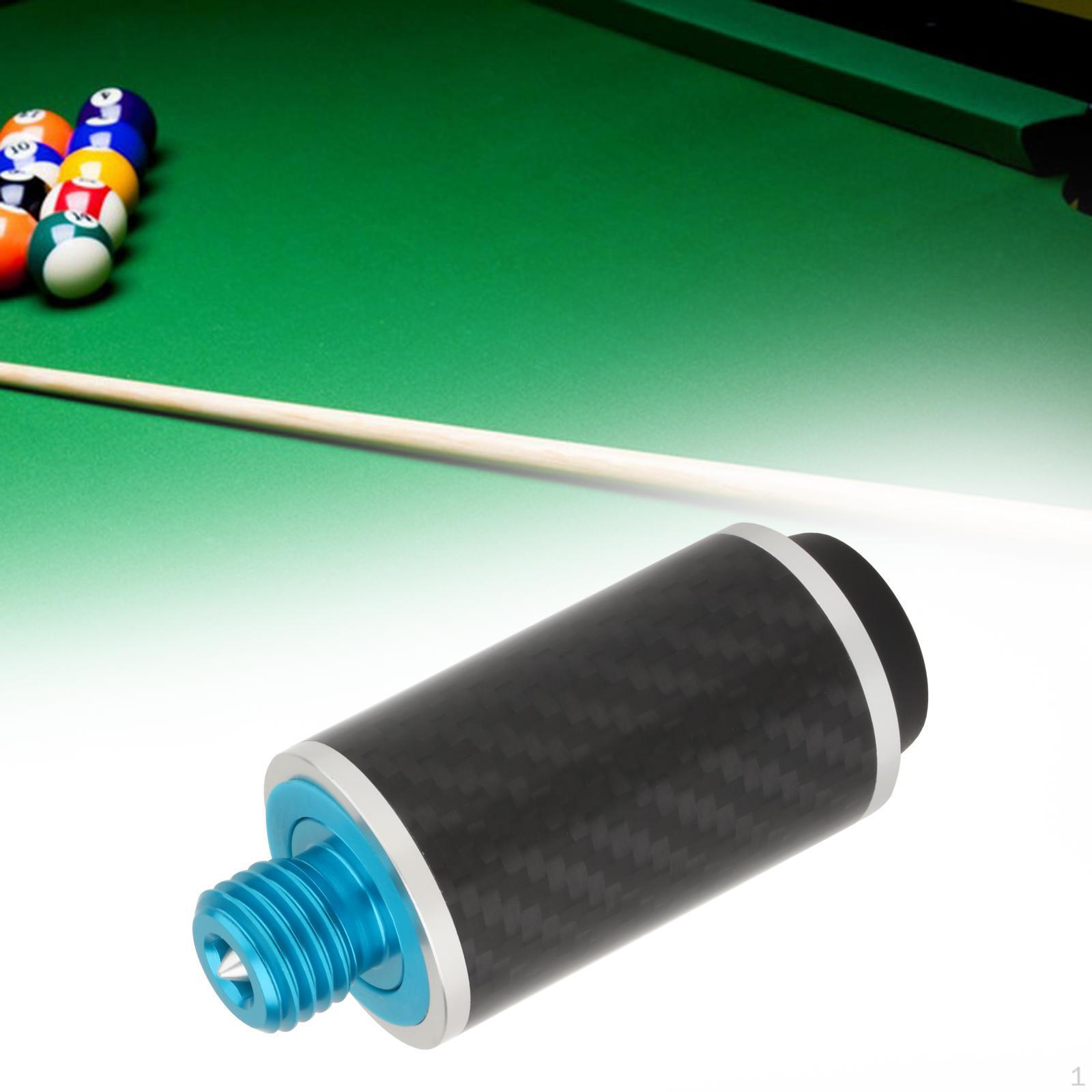 Billiards Pool Cue Extension Snooker Stick Extender Entertainment Attachment Billiard Bottom 2inches