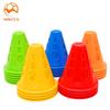 Colored Windproof Skate Cones - Semi-Soft Dome Markers for Roller and Ice Skating Obstacles