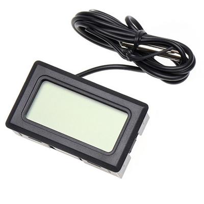 Termômetro interno de carro, display LCD digital, medidor de temperatura do tanque de peixes, ferramenta