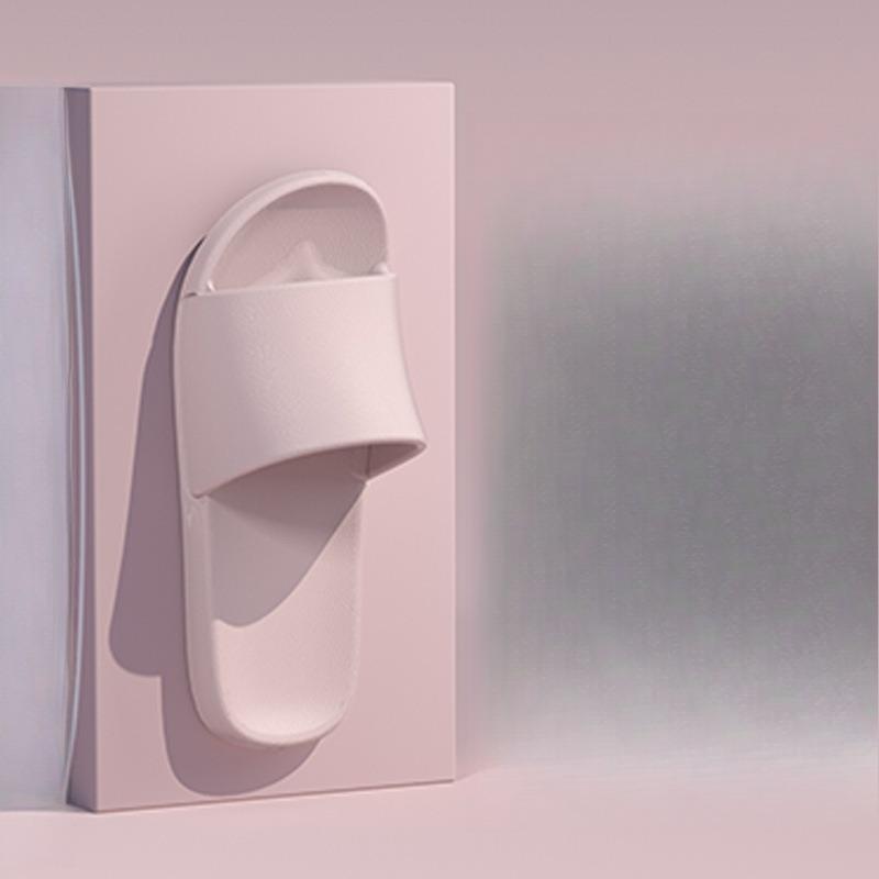 Slippers for Female Couples Wearing Outside, Non Slip Soft Bottom, Bathroom Shower, All Season Cool Slippers for Men