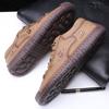 Wiosna/Jesień Moda męska Duży Rozmiar Mokasyny Męskie Ręcznie Skórzane Buty Jazdy Samochodu Buty Męskie Mokasyny