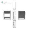 Maiwei 9-Port Layer 2 Managed Industrial Gigabit Switch