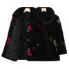 Autumn and Winter Velvet Jacket Wife Long Imitation Fur Large Size Top Women's Thickened Warm Coat