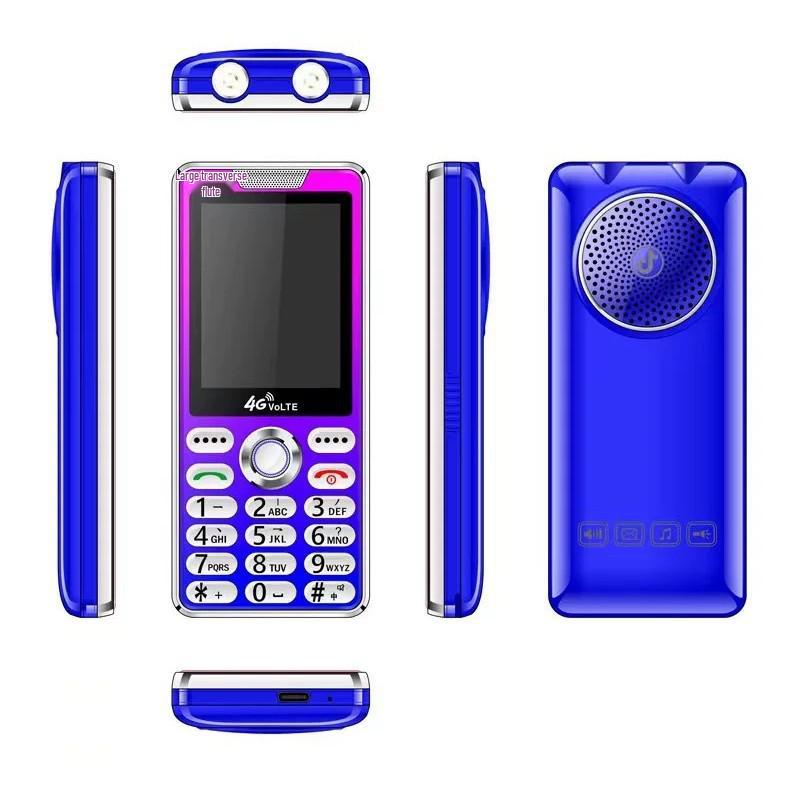 5G Senior Phone with Crystal Buttons - Loud, Large Screen Mobile for Seniors