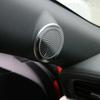 Interior A-Pillar Side Stereo Speaker Cover Trim For Ford Mustang 2015+ Chrome