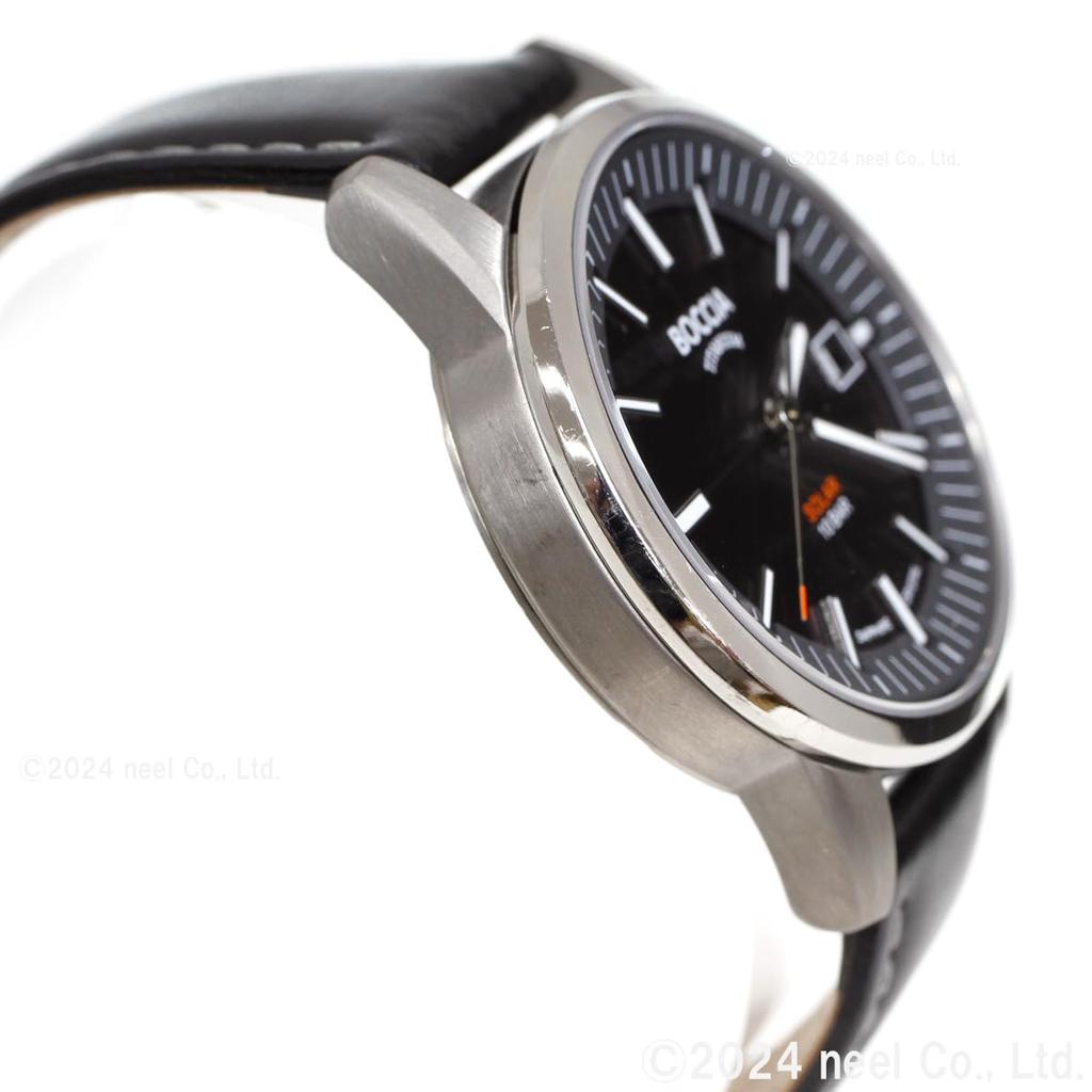 Uhr Schwarz [Boccia Titanium] 3643-02