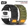 Sportowy Nylonowy Pasek Do Samsung Galaxy Watch Ultra 47mm Pasek Quick Fit Correa Dla GALAXY WATCH ULTRA 47MM Męska Oddychająca Bransoleta