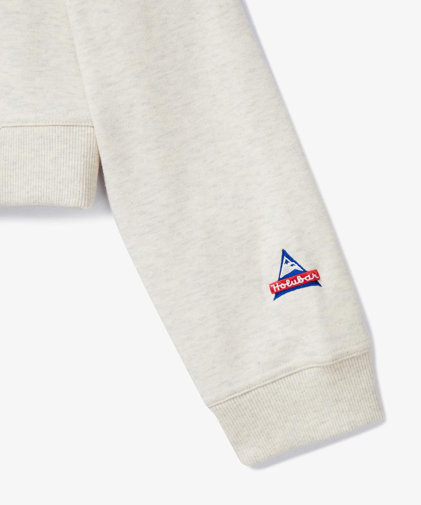 Holluba Basic Logo Sweatshirt W Oatmeal