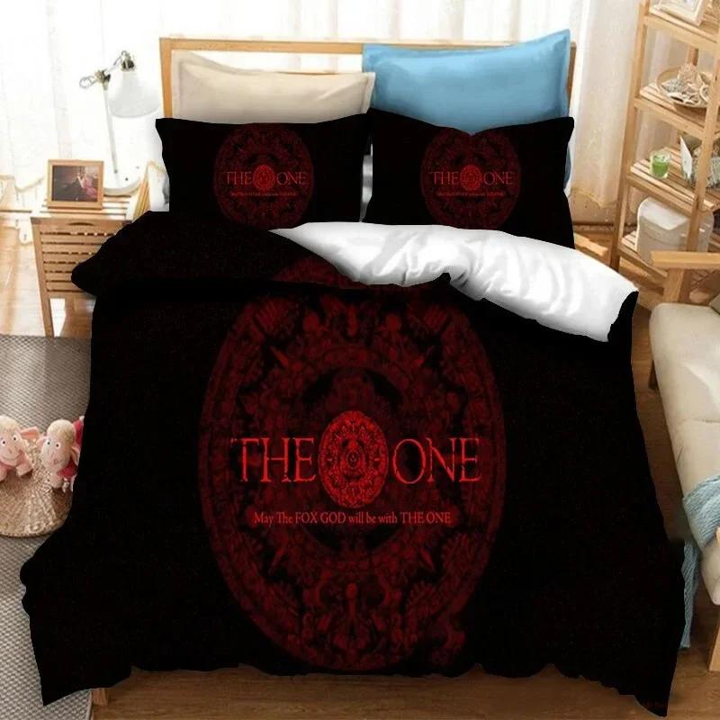 Rock Band Printed Bed Set Duvet Cover Pillowcase Bedding Set Bed Linen Sheet Quilt Cover Full Queen King Size