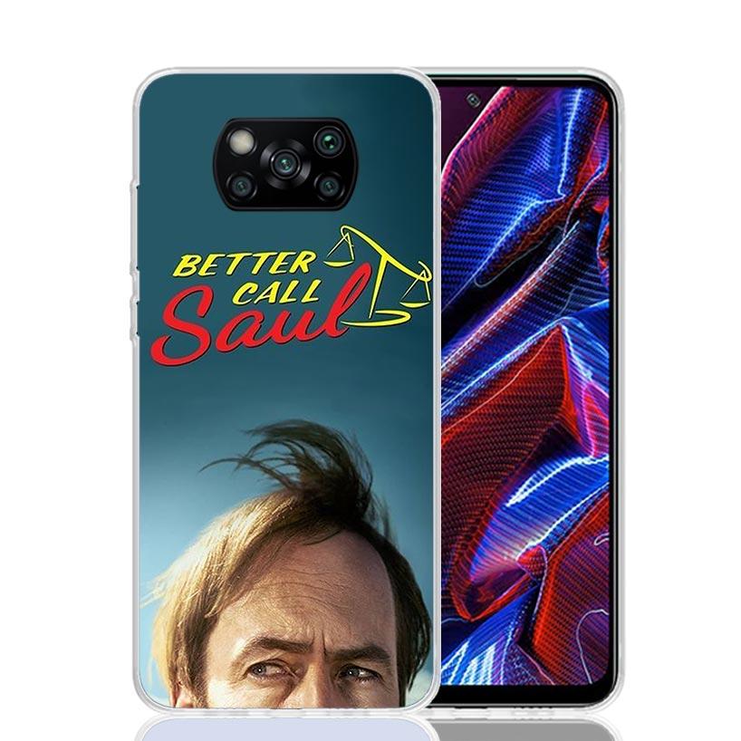 Better Call Saul TV Case Phone Cover for Xiaomi Redmi Note 10 9 9S 8 8T 7 5 Pro Mi 12T 11T 10T 9T 12 11 Lite A3 A2 Trend Fundas