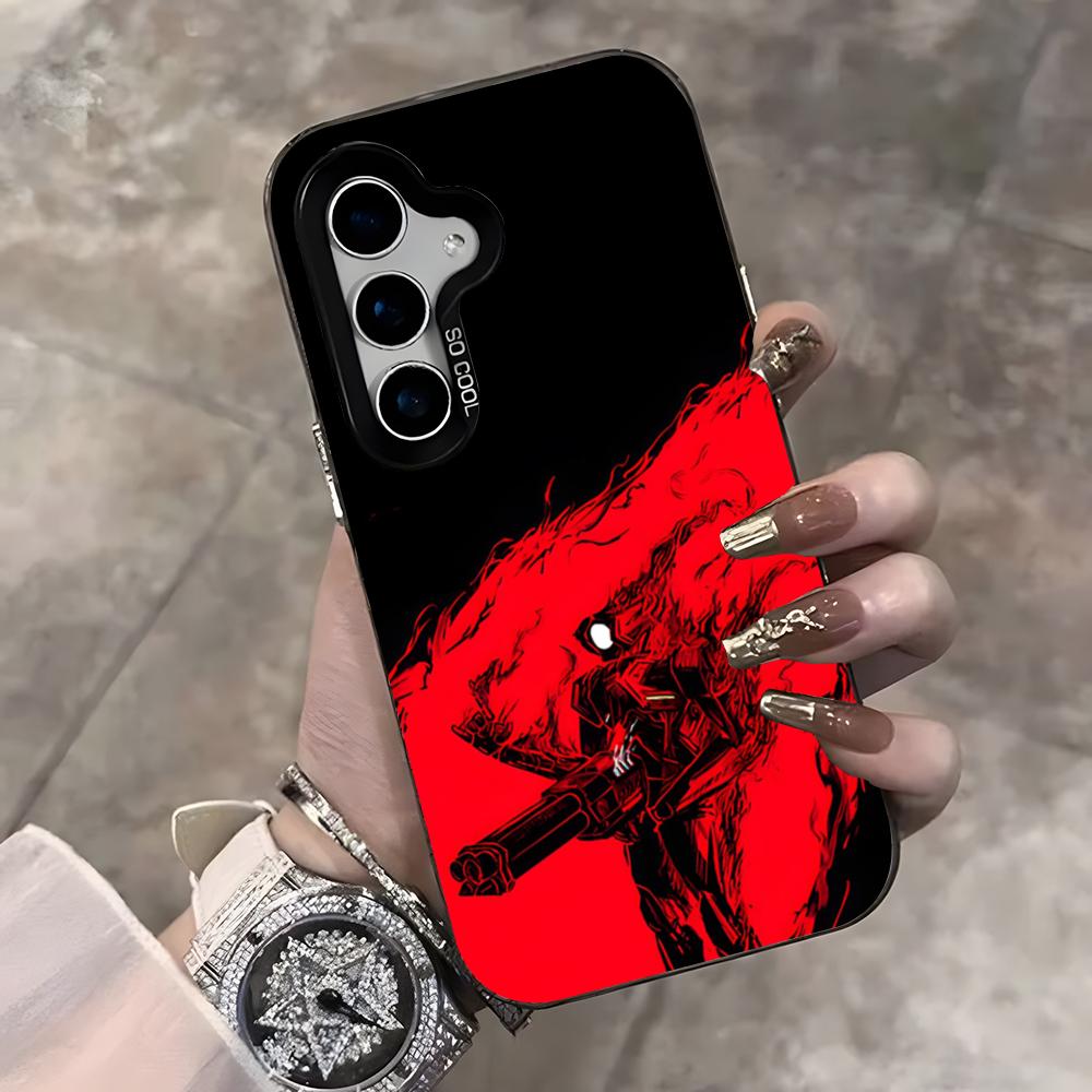 

U-Ultrakil Phone Case For Samsung S25 Ultra S23 S22 S21 S20 Ultra Plus S24 Fe A54 A55 Color Silver Cover Samsung S24