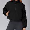 Women's Fleece Lined Stand Collar Jacket