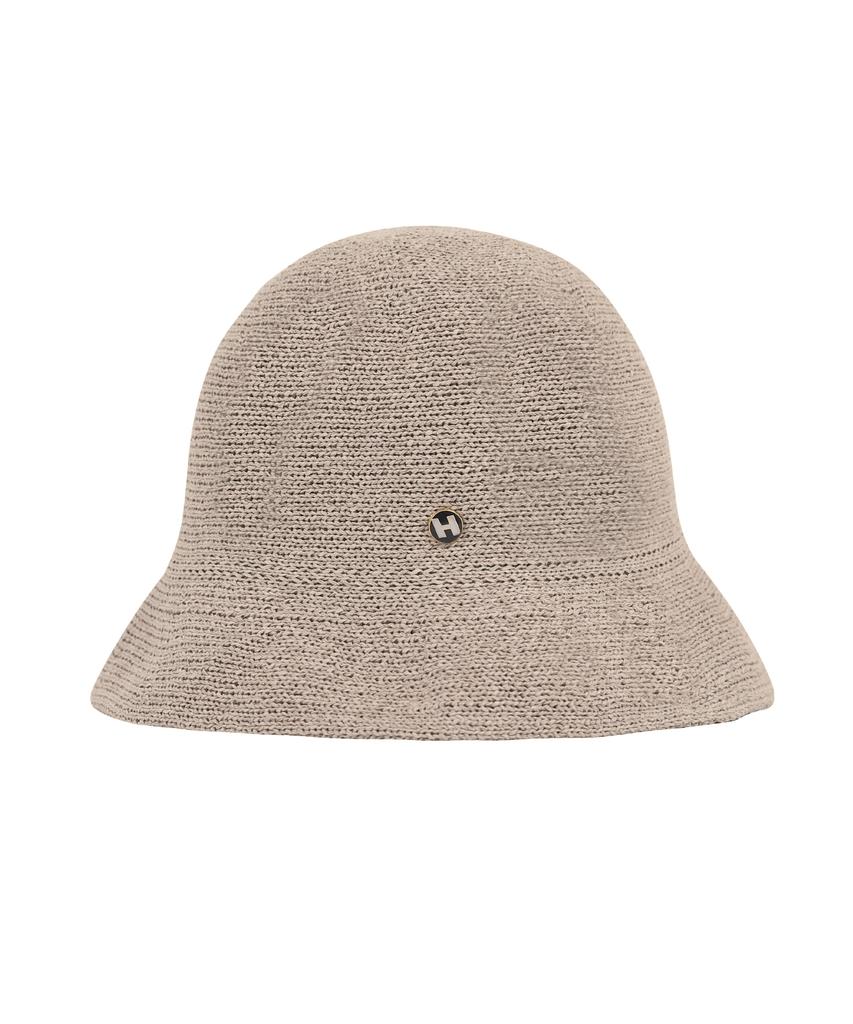 HIGH SCHOOL DISCO Badge Bucket Hat_Lightbeige