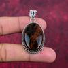 Mahogany Jasper Handmade Gemstone Pendant, 925 Solid Sterling Silver Pendant Antique Jewelry, For Engagement Gift