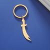 Dreamtimes Zulfiqar Sword Keychain For Men Women Islam Muslim HZ Zulfiqar Sword of Imam Ali Keychain Islamic Muslim Jewelry