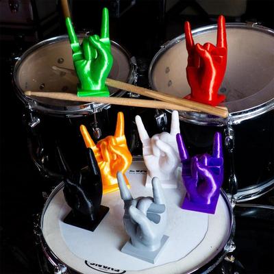 Creative Drum Stick Stand Colorful Drumstick Display Stand Home Resin Drum Rock drumSticks Rack Drumstick Accessories Room Decor
