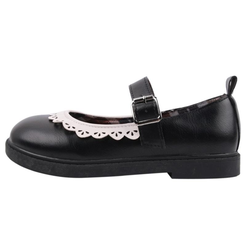 Fashion 2025 Spring New French Style Flat Bottom Shoes Mary Jane Round Toe Soft With Lace Trim Shoes Outside Sweet Comfy Women Shoes