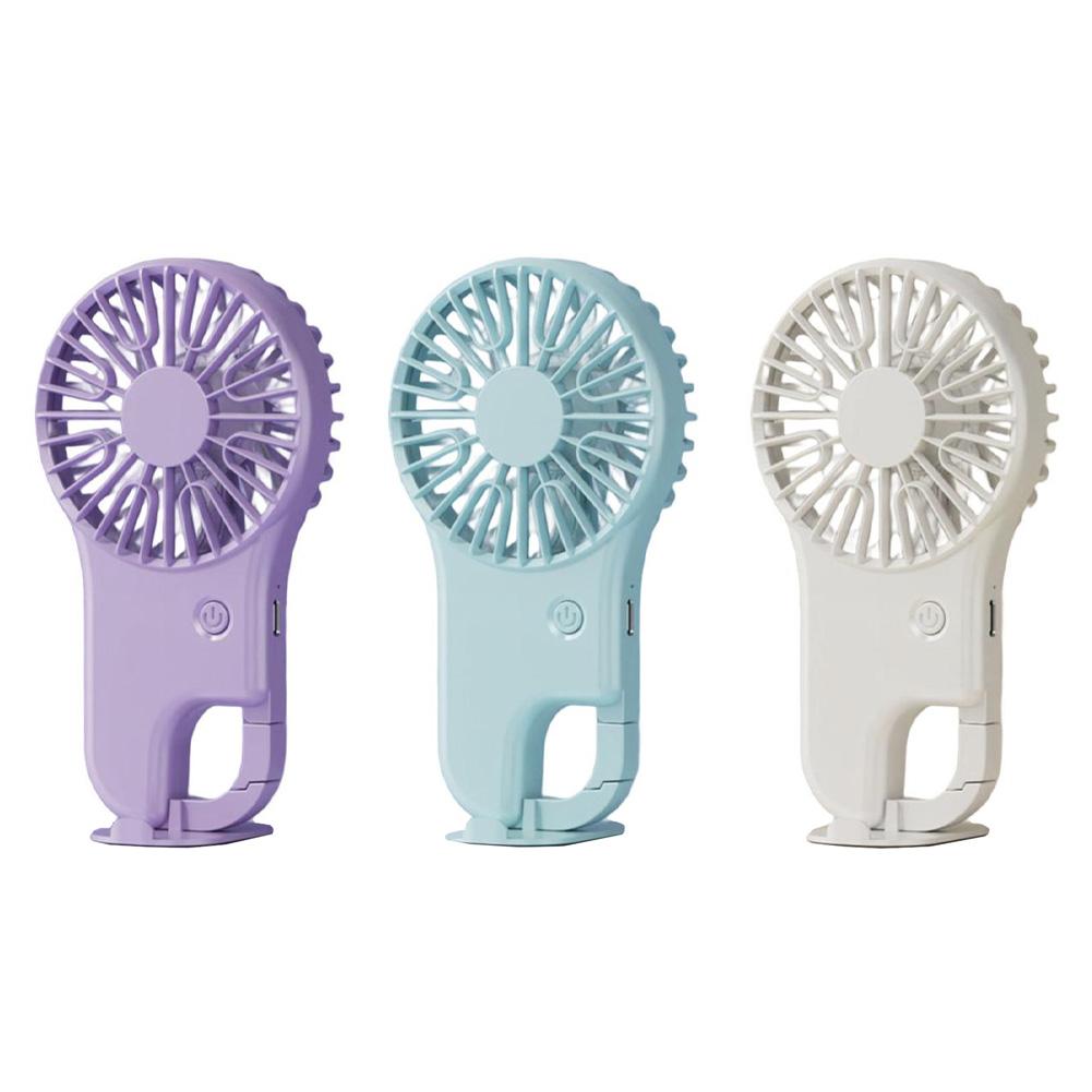 Tragbarer Mini-Turbofan mit mehreren Geschwindigkeitsstufen, über USB wiederaufladbar, für den persönlichen Gebrauch und die Belüftung kleiner Räume