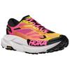 HOKA One One Mafate X Classic Versatile Slip Resistant Durable Breathable Lightweight Trail Running Shoes Women Sneakers Yellow Pink 1162010-NNH