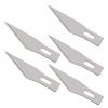 5pcs 11# Bits Stainless Steel Engraving  Bits Metal Bits Wood Carving Bits Replacement Surgical Scalpel Craft Tool