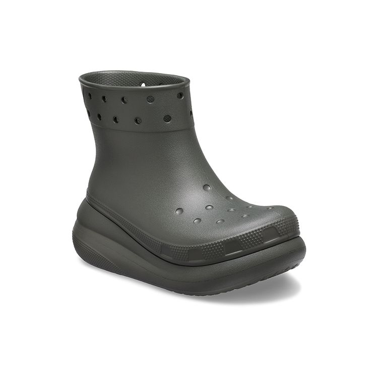Crocs Classic Crush Rain Boot Black Unisex SKU 207946-3J5