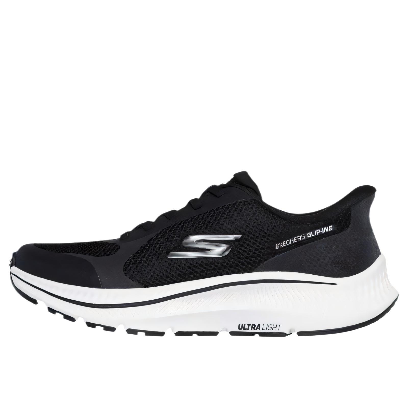 (WMNS) Skechers Go Run Consistent 2.0 Slip Ins Black White Women s 128619-BKW EU 37.5