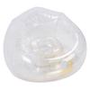 Inflatable Chair Comfortable Relaxing Transparent Ergonomic Space Saving PVC Blow Up Couch Chair Gold