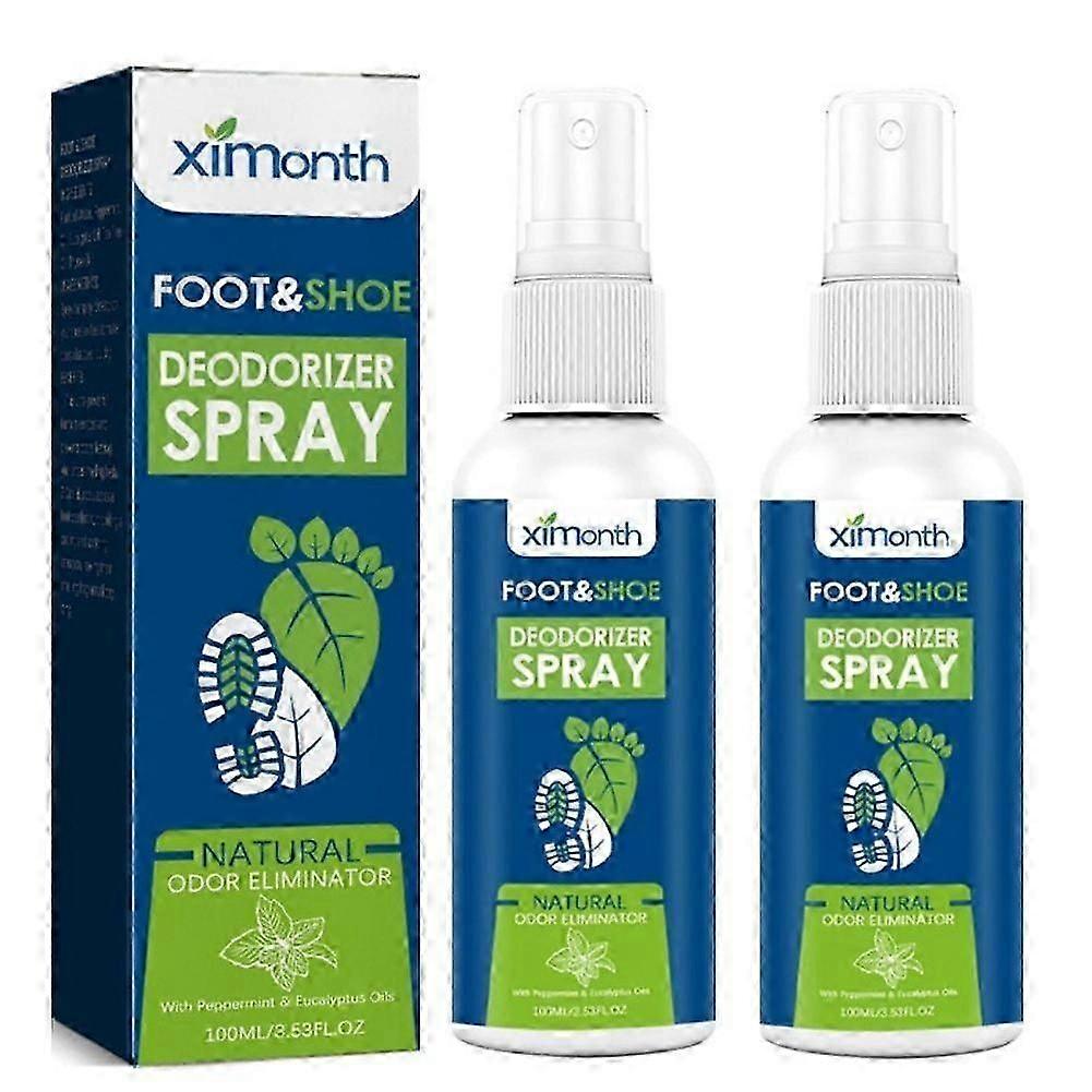 Foot Deodorant Spray Antibacterial Eliminate Bad Smell Anti Itching Infection Shoe Refreshing Perfume Foot Sweat Remover Liquid