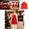 Christmas Party Apron With Durable Polyester Material For Family Celebration